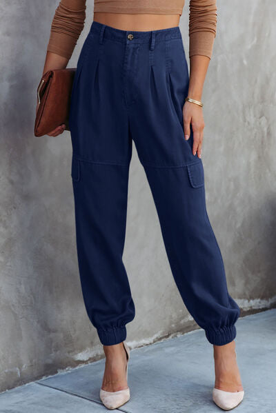 CAROLINE High Waist Cargo Pants