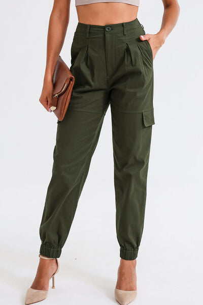 CAROLINE High Waist Cargo Pants