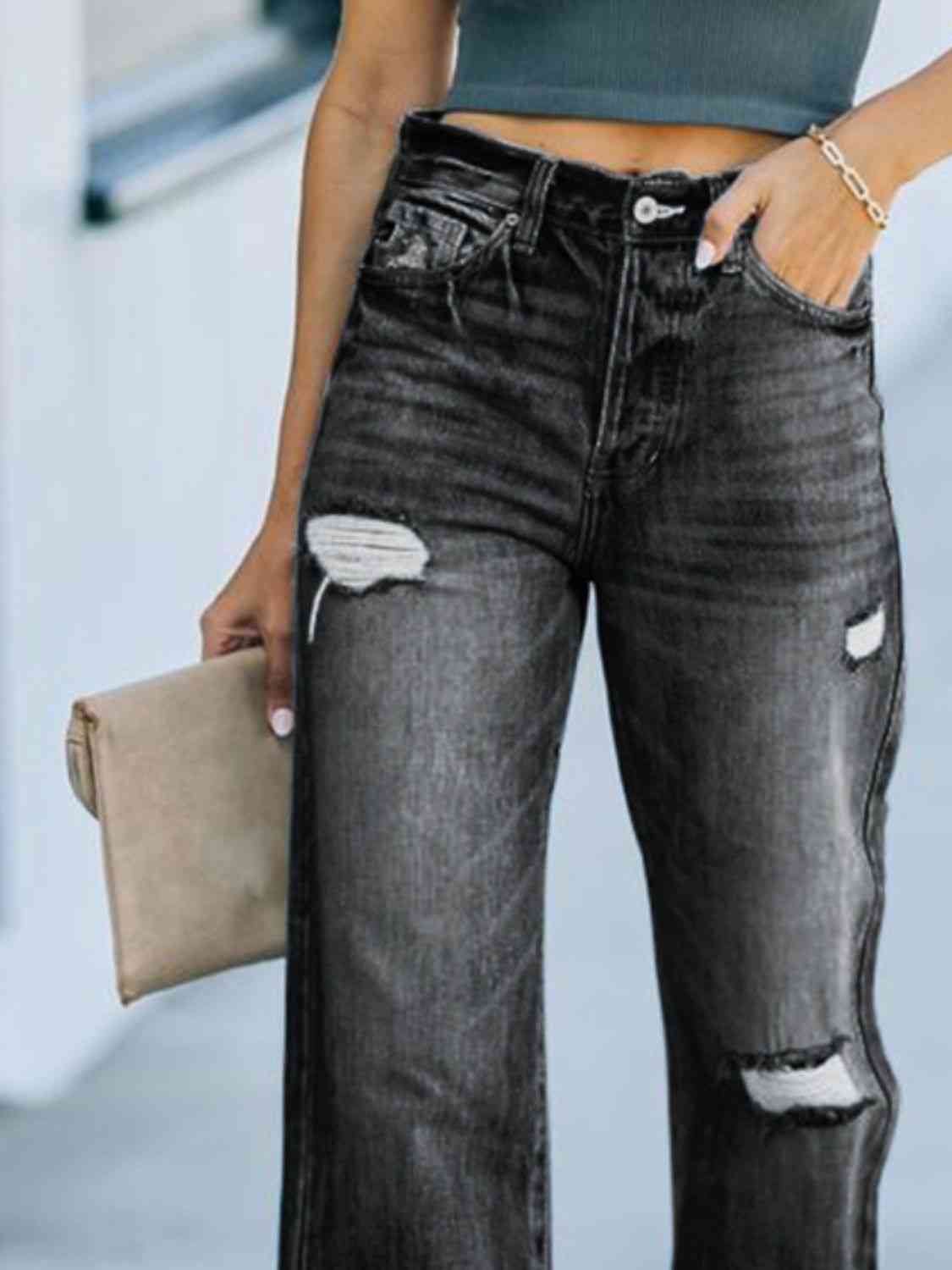 ROXANNE Straight Leg Jeans