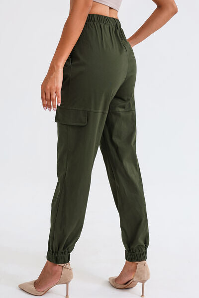 CAROLINE High Waist Cargo Pants